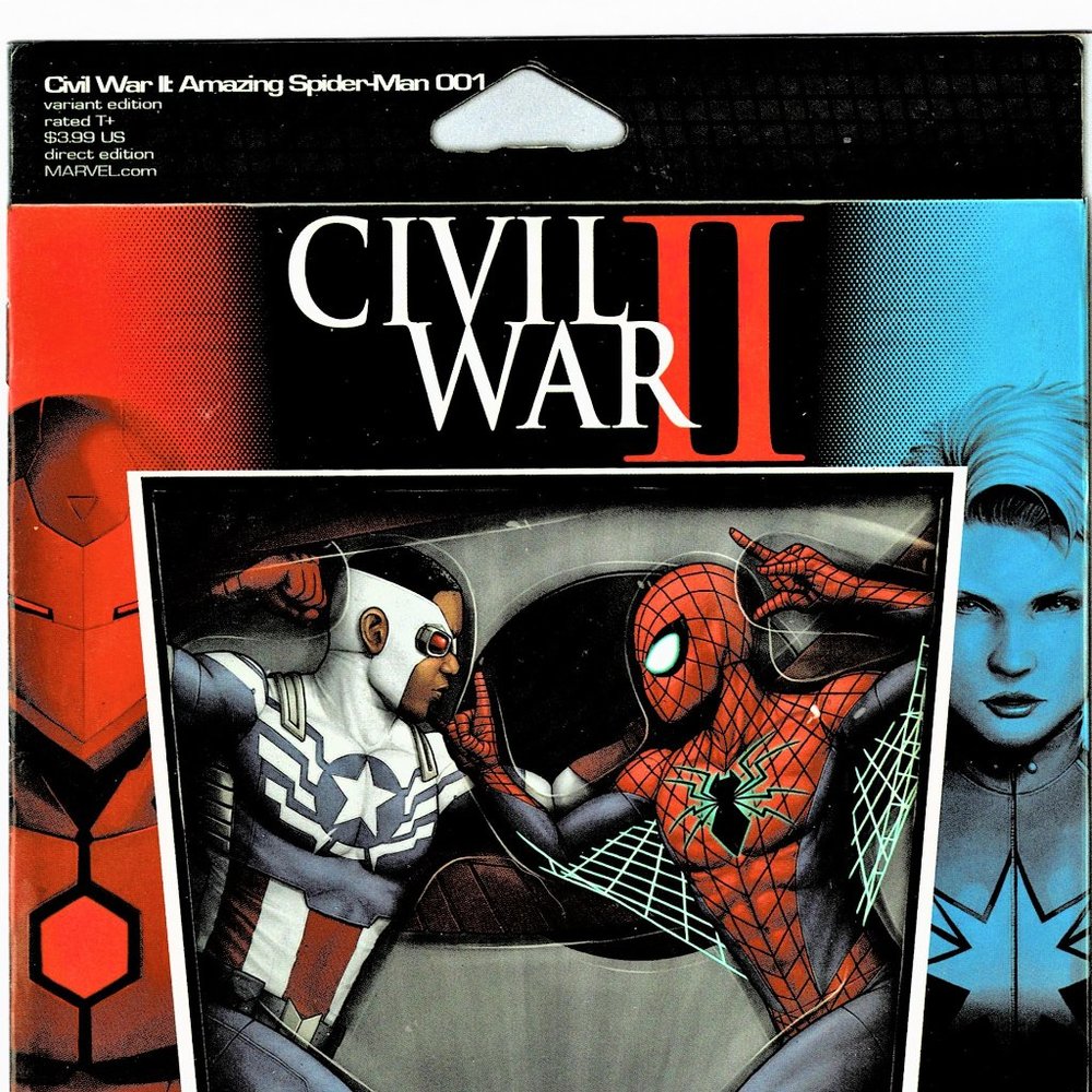 MARVELS CIVIL WAR 2/ VARIENT COVER SPIDERMAN #1